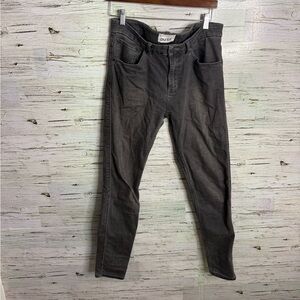 DU/ER Gray Mid Rise Skinny Jeans Size 31